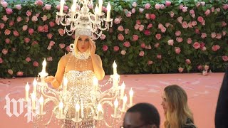 The 2019 Met Gala red carpet arrivals and interviews Kim Kardashian Lady Gaga Katy Perry and more [upl. by Gnuy]