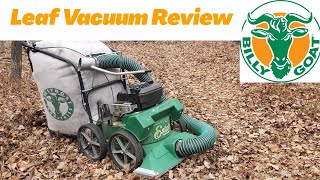 Billy Goat Estate Leaf Vacuum Review [upl. by Nnaxor179]