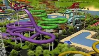 RCT3 Roller Coaster Tycoon 3 Waterworld [upl. by Akcinehs265]