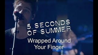 5 Seconds Of Summer  Wrapped Around Your Finger Live At Wembley Arena [upl. by Ahsitul627]