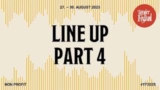 Tønder Festival 2025 Line up  Part 4 [upl. by Oremar710]