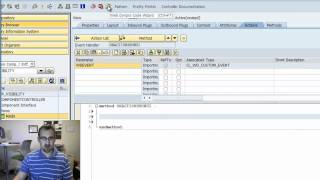 WebDynpro ABAP Dynamic Element Visibility SAP Tutorial Part 5 [upl. by Voltz]