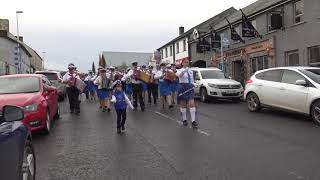 Bruces True Blues Accordion Band  Bellaghy Remembrace Sunday Parade 2019 1 [upl. by Sergeant171]