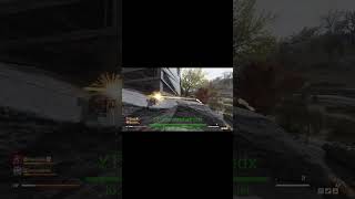 Fallout 76 Defective Turret gaming gameplay funny fallout76 fallout shorts [upl. by Eimirej]