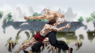 BAKI 『バキ』烈はネプテューヌマスターリュウにバキの武道大会出場を許してくれるよう懇願する [upl. by Ravahs]