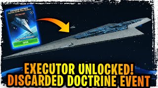 EXECUTOR UNLOCKED Discarded Doctrine Journey Guide Tier 14  How to EASILY Beat Bonus Tier  SWGoH [upl. by Akilam126]