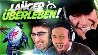 LÄNGER ÜBERLEBEN Challenge um 500€ 😱 mit Steeli StandartSkill  Fortnite  SpontanaBlack [upl. by Ede]