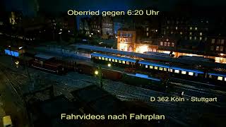 Fahrvideos nach Fahrplan in Oberried [upl. by Idnyl]