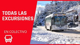 🔴 ¿Cómo hacer EXCURSIONES en COLECTIVO Como viajar en transporte público en Bariloche [upl. by Lamp]