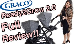 Graco Ready2Grow 20 Double Stroller  UNBOXING amp FULL REVIEW [upl. by Aseen576]