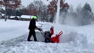 Ariens Platinum SHO slays 14” of fresh snow [upl. by Blakeley]