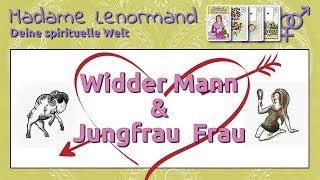 Widder Mann Jungfrau Frau Liebe und Partnerschaft [upl. by Daven91]