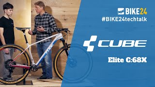 BIKE24 Techtalk  CUBE Elite C68X [upl. by Nyllij]