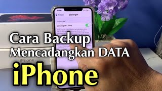 Cara Mencadangkan Data Ke iCLoud  Backup iPhone [upl. by Darya]