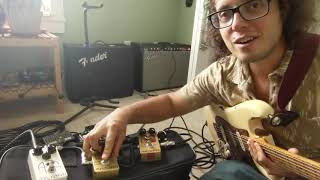 A pair of Analogman Sun Faces and an Astro Tone Fuzz [upl. by Eednac]