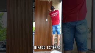 Painel Ripado em PVC EXTERNOO [upl. by Alurd448]