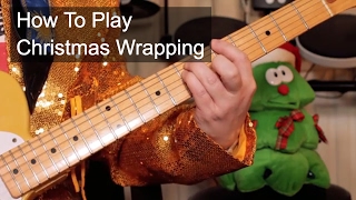 Christmas Wrapping Waitresses Guitar Lesson [upl. by Marlette]