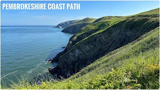 Pembrokeshire Coast Path Part 3 of 3 hiking backpacking [upl. by Dickson]