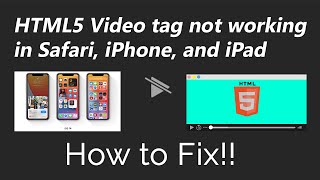 HTML5 Video tag not working in Safari iPhone and iPad  Videos not working on iPhone iPad [upl. by Elayne998]