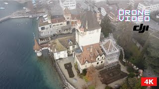 Castle in the fog  Oberhofen Switzerland [upl. by Schild]