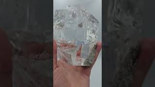 Halite crystal with water inside enhydro halite 1704g  Bakhmut field Ukraine [upl. by Mulford393]