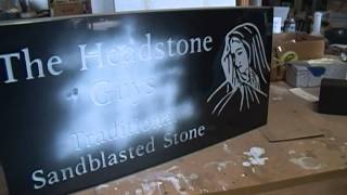 SECRET to RePainting a Black Traditional Headstone Grave Marker [upl. by Popper]