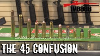 Firearms Facts The 45 Confusion [upl. by Serilda]