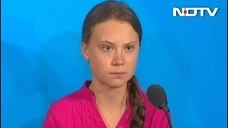 quotHow Dare Youquot 16YearOld Greta Thunberg Thunders At UN Climate Summit [upl. by Courtenay]