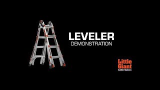 Leveler  Demo  Little Giant Ladder Systems [upl. by Osugi]