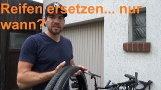 Wann müssen Fahrradreifen ersetzt werden Wie lange halten Fahrradreifen Reifen Fahrrad wechseln [upl. by Bree]