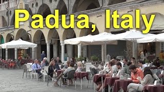 Padua Italy travel in the Old Town [upl. by Honan800]