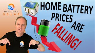 Home Battery Prices Are Falling [upl. by Joachim]