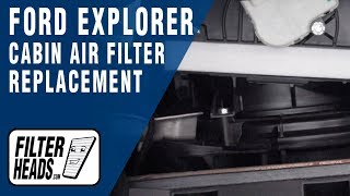 How to Replace Cabin Air Filter 2014 Ford Explorer  AQ1153 [upl. by Vena]