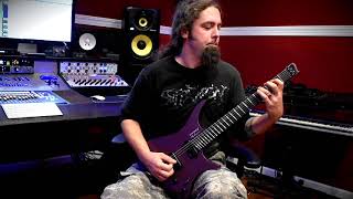 Allan Marcus strandberg Boden Metal NeckThru Demo [upl. by Gnihc]