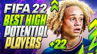 FIFA 22 Best Young Cheap High Potential Players To Buy in Career Mod INSANE GROWTH💹 [upl. by Aicilyt]