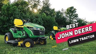 Top 4 Best John Deere Lawn Tractors Review 2023 [upl. by Ademordna]