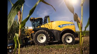 Forrageira New Holland  FR500 [upl. by Enwad]