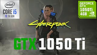 Cyberpunk 2077 GTX 1050 Ti 4GB 1080p 900p 720p [upl. by Elmaleh]