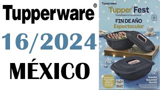 CATALOGO TUPPERWARE TUPPER TIPS 16  2024 MÉXICO [upl. by Rosene210]