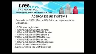 UE Systems Webinar  Monitoreo De Condicion en Motores Electricos [upl. by Burleigh869]