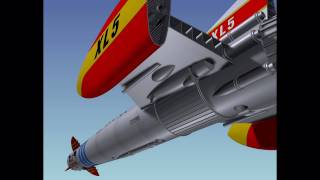 Fireball XL5 CAD Model Revised August 13 2010 [upl. by Maril]