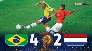 Brazil 1 4 x 2 1 Netherlands ● 1998 World Cup Semifinal Goals amp Highlights  Penalties HD [upl. by Lednahc758]