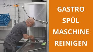 GastroSpülmaschine einfach und effektiv reinigen [upl. by Yartnod]