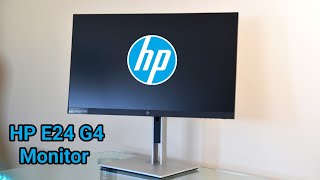 HP E24 G4 FHD Monitor [upl. by Lerual298]