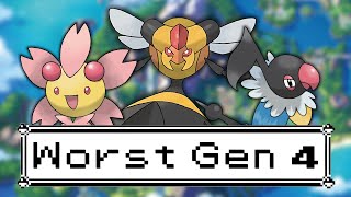 The Worst Gen 4 Pokémon [upl. by Kristoffer]