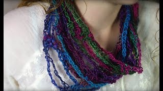 Airy Crochet Infinity Scarf [upl. by Arv]