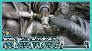 How To Inspect a Used Transmission Before Purchasing [upl. by Gordan792]