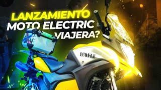 LANZAMIENTO MOTO ELÉCTRICA VIAJERA  ECO EXPLORER MAX ROMPE MOLDES 🔥⚡🥳🔋 [upl. by Minnaminnie]