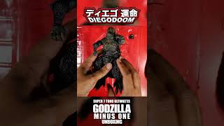 Super 7 Toho Ultimates Godzilla Minus One Unboxing godzilla super7ultimates kaiju [upl. by Kermy935]