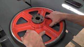 Bandsaw Wheel Replacement [upl. by Johen]